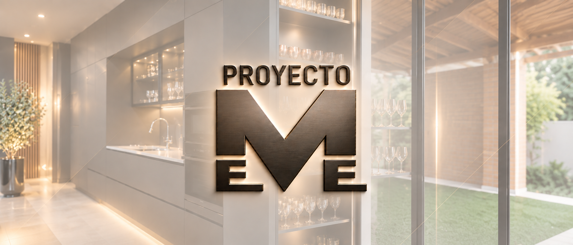 Marca Proyecto EME en un interior contemporáneo